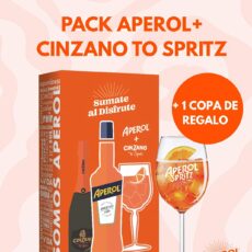 1 Aperol+ 1 Cinzano Espumoso- Pack