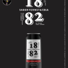 FERNET COLA 1882 lata 473ml RTD