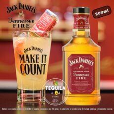 JACK DANIELS FIRE 200ml