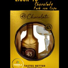LICOR 43 CHOCOLATE  + 1 Copa (pack)