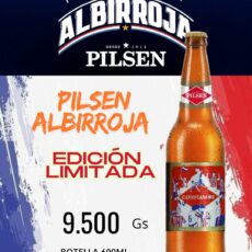 PILSEN ALBIRROJA Edicion limitada bot 600ml