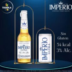 Cerveza Imperio Ultra Bot 210ml Gluten free