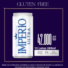 Cerveza Imperio Ultra Lata
